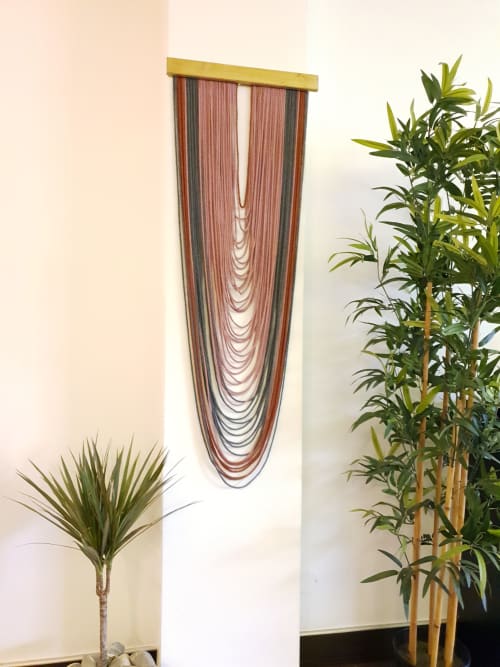 Macrame Wall Décor ,Macrame Wall Art, Fiber Art, Boho Wall H | Tapestry in Wall Hangings by Magdyss Boutique