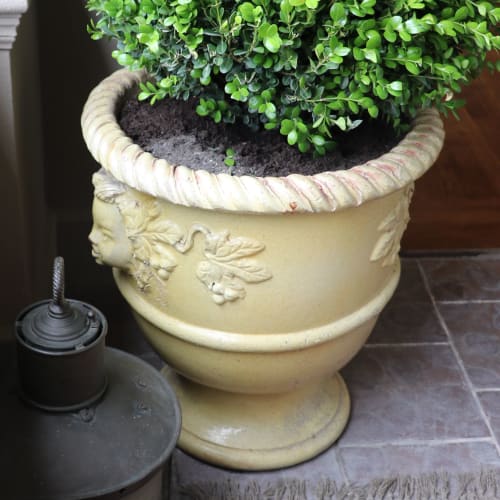 Yellow Planters | Vase in Vases & Vessels by Jonathan Rachman Design | SF Decorator Showcase 2019 in San Francisco