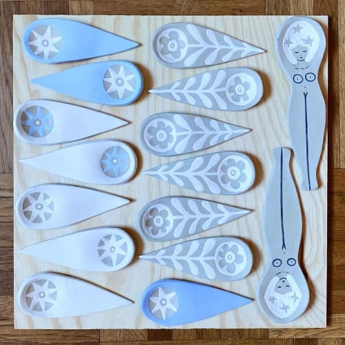 Speckled Clay Spoons | Tableware by Lisa Junius