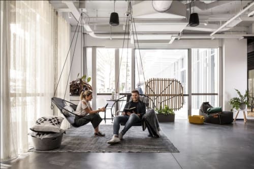 Studio Stirling Sling at Uber Head Office | Chairs by Studio Stirling | Uber World Headquarters in San Francisco