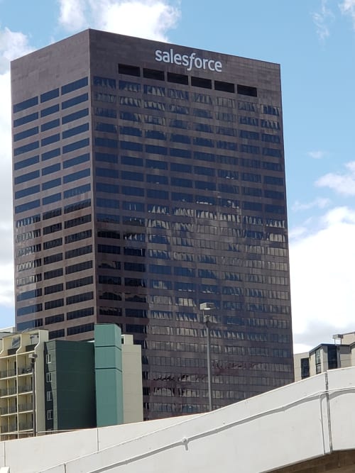Salesforce | Signage by Jones Sign Company