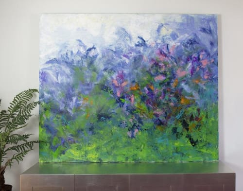 Mom's Flower Garden | Paintings by Teodora Guererra Fine Art