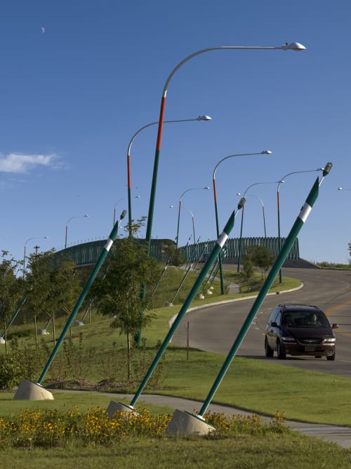 North Ohio | Public Sculptures by Vicki Scuri SiteWorks | North Ohio Street at Pacific Avenue, Salina, KS in Salina
