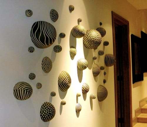 Wall Balls | Sculptures by Larry Halvorsen