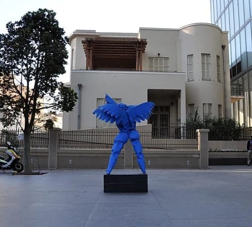 Blue | Public Sculptures by Marc Lewis