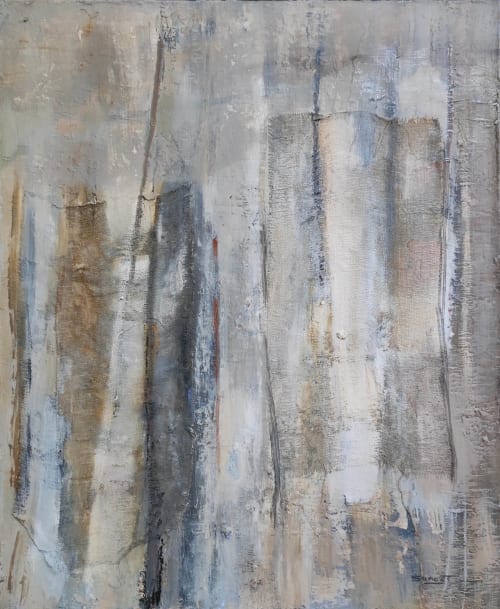 Le Linge | Oil And Acrylic Painting in Paintings by Sophie DUMONT.