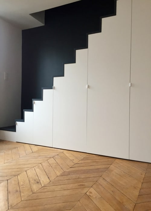Duplex - Paris 17 | Interior Design by Thomas JENNY