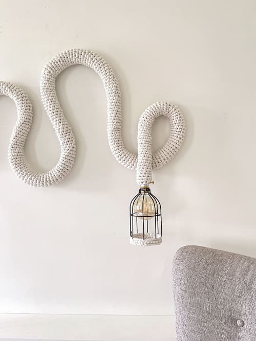 Ropes No. 7, Wall Lamp | Lighting by Meg Morrison