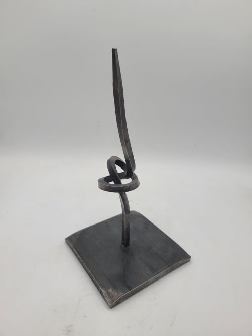 Hand Forged Metal Sculpture - Knot | Sculptures by Element Hand Forged Hardware