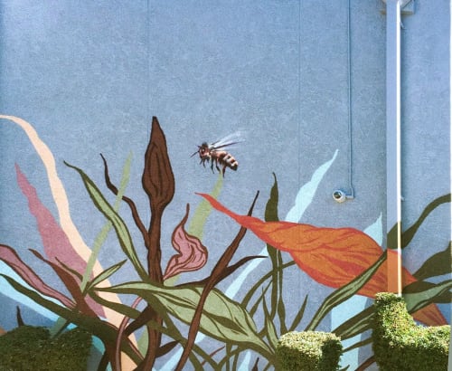 'Our Garden' | Street Murals by Irubiel Moreno