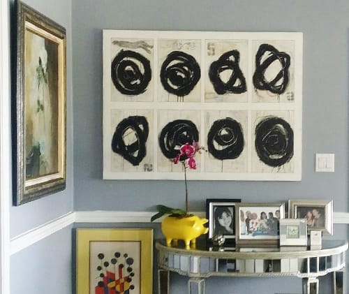 Intermission series, TA | Paintings by Margot Waller Madgett | Private Residence - Bernice Dr, San Diego in San Diego