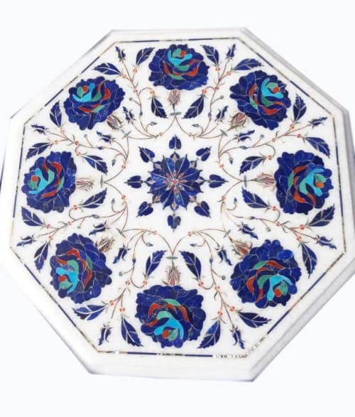 white marble table, coffee table, end table, tabletop | Tables by Innovative Home Decors