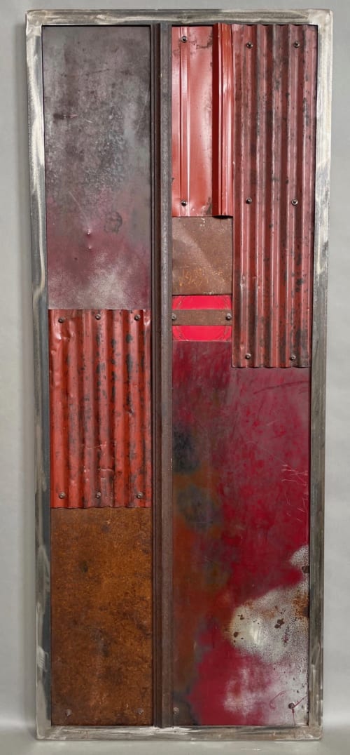 Transfigure #1 Red (wall hanging) | Wall Hangings by GREG MUELLER