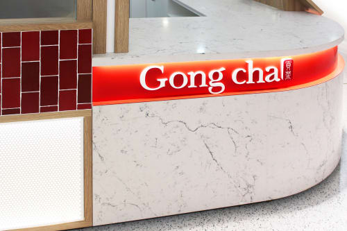 Gong cha, Restaurants, Interior Design