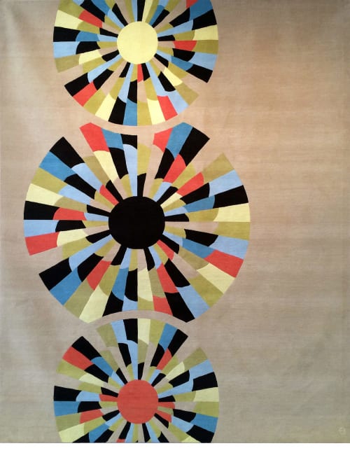 HOOT area rug | Rugs by Emma Gardner Design, LLC
