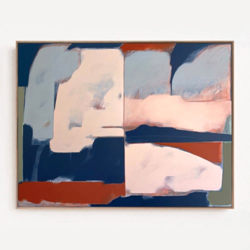 'The Journey From Here to There' | Oil And Acrylic Painting in Paintings by Sarah Kelk