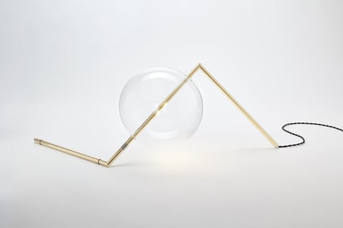 Alpi Polished Brass | Table Lamp in Lamps by SilvioMondinoStudio