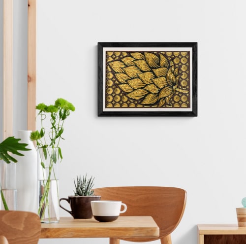 Cascade Hops | Wall Sculpture in Wall Hangings by Shawn Kemp
