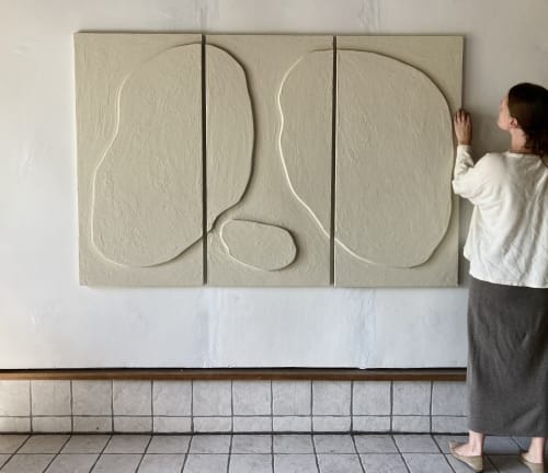 ‘Cocoon’ | Wall Sculpture in Wall Hangings by Greyya Jay