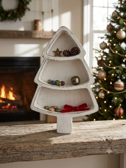 The Alpine Tiered Serving Tray | Decorative Tray in Decorative Objects by Famous Art Group Of Industries
