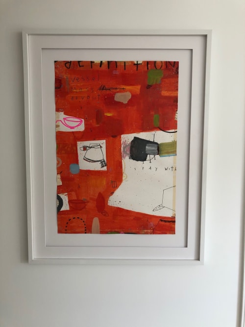 Jim Dine Stole Her Hearts & Threw Them Into Tokyo Bay | Paintings by Andrew Weir / Agnostic Forms