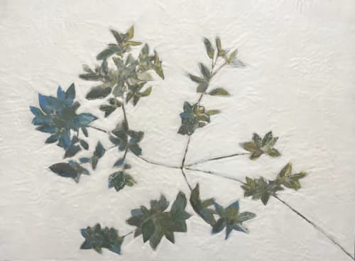 Early Bloomer | Mixed Media in Paintings by Shelley Helms Fleishman