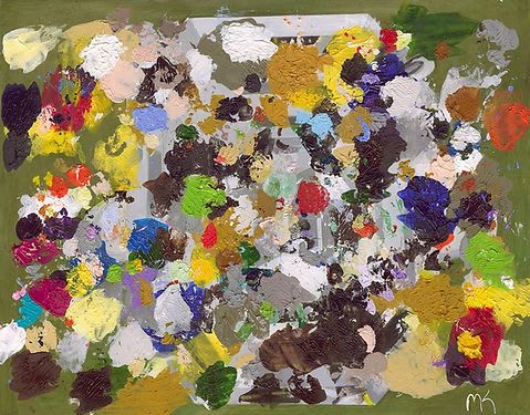 Paint Pop Green (Print) | Prints in Paintings by Michelle Keib Art