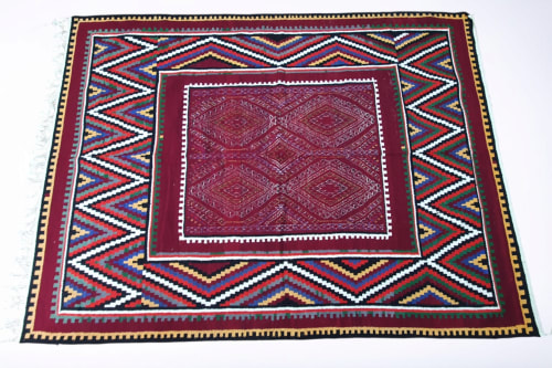 Handwoven wool rug | Area Rug in Rugs by Berber Art