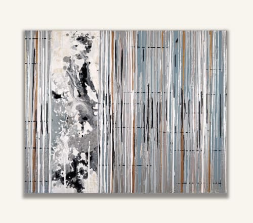 Flow Number 32 | Oil And Acrylic Painting in Paintings by Kari Souders