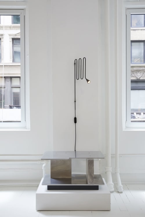Louis Wall Lamp - Medium, Downlight, Plug-In | Sconces by Sara Schoenberger | OTRAS FORMAS in New York