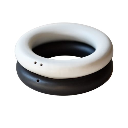 RINGS - Salt + Pepper | Serveware by Maia Ming Designs