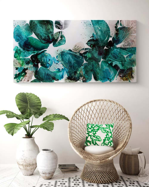 ‘Enchanted’ | Paintings by Amica Whincop | Private Residence in Gympie