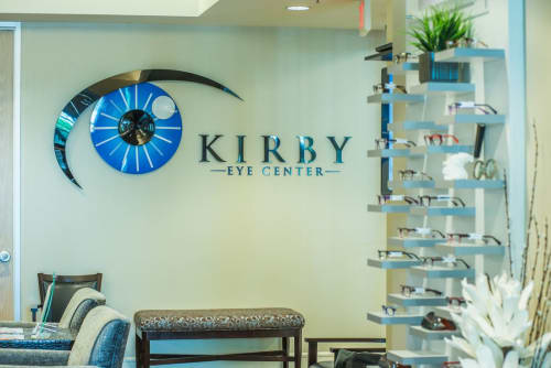 Dr. Kirby's Logo | Sculptures by Carlyn Ray Designs | Kirby Eye Center in Dallas