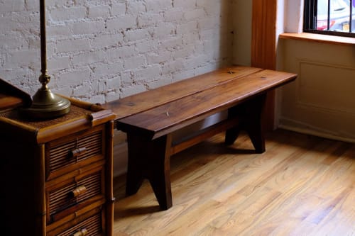 Entry way bench N | Benches & Ottomans by Nathan Chintala