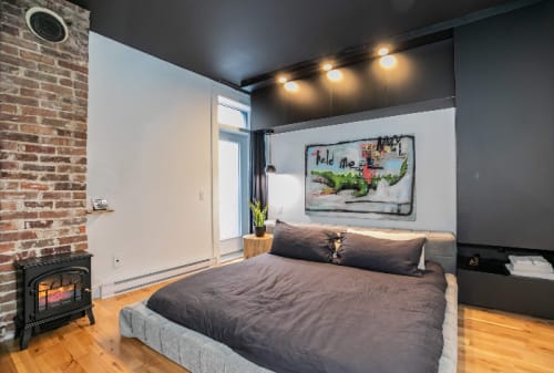 Hold me | Mixed Media by Rochette | Chalets à Louer | MonsieurChalets.com in Petite-Rivière-Saint-François