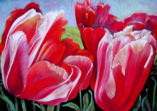 AWAKENING | Oil And Acrylic Painting in Paintings by Suzanne Jack | Scott & Cain, Attorneys at Law in Knoxville