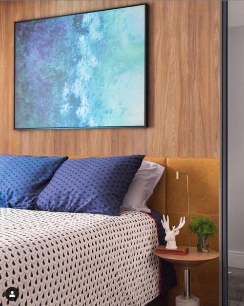 "Matter of Perception 6" Fine Art Print in Private Residence | Prints by Julia Di Sano