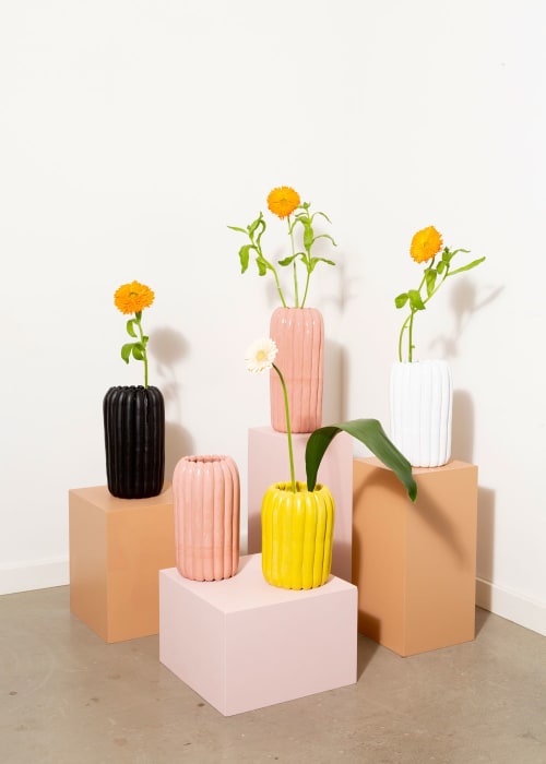 Ceramic vases "nakkivaasi" | Vases & Vessels by Tero Kuitunen