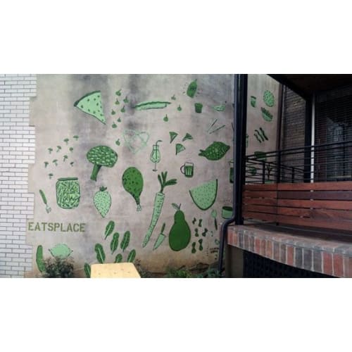 Food Mural | Murals by Elizabeth Graeber | EatsPlace in Washington