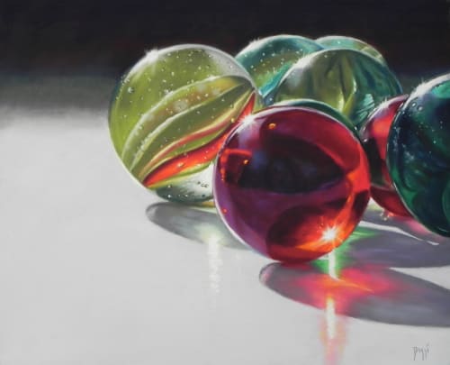 Marbles #12 | Paintings by Daggi Wallace