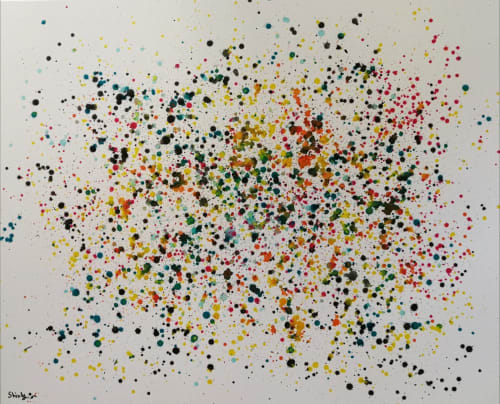 “My Stars” | Oil And Acrylic Painting in Paintings by Shirly Maimom Art