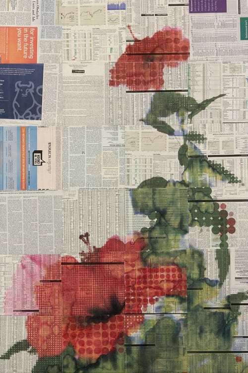 Keep Your Eyes Open | Mixed Media by Phillip Hua