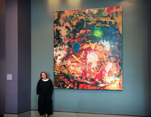 Ascension | Paintings by Virginia Bradley Art | Pennsylvania Convention Center in Philadelphia