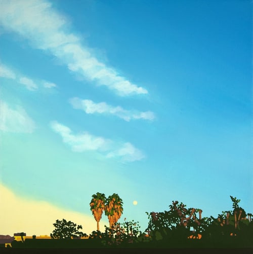Glassell Park Sky | Paintings by Lindsey Warren