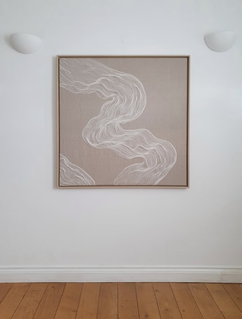 Embrace | Tapestry in Wall Hangings by Saskia Saunders
