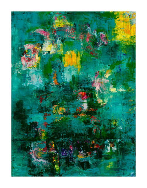"Waterfall" Limited Edition Print | Oil And Acrylic Painting in Paintings by Shan Richards