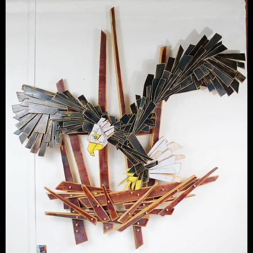 AMERICANA | Wall Hangings by JOSE ANTONIO ARVELO | Point Pleasant Beach in Point Pleasant Beach