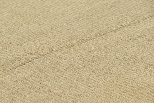 Rug & Kilim’s Contemporary Kilim with Textural Beige Stripes | Rugs by Rug and Kilim