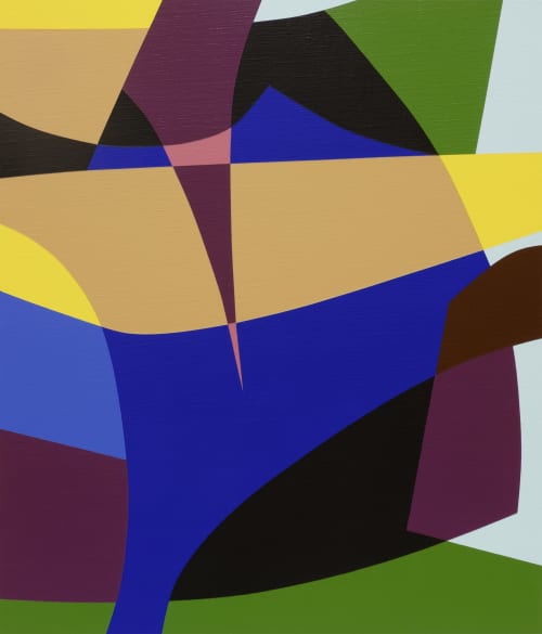 Along (SOLD) | Paintings by Kotaro M