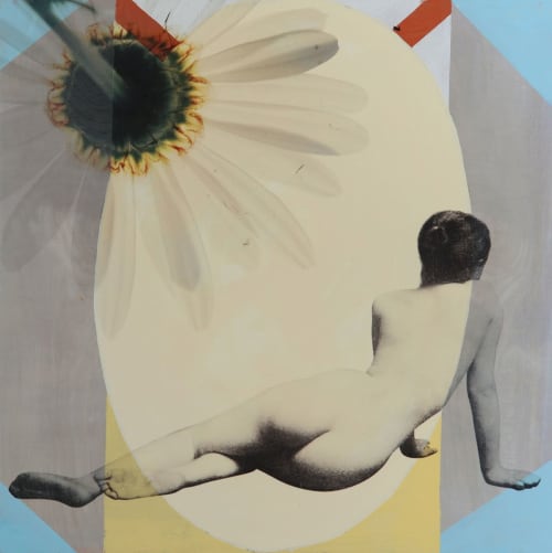 Flower Power#3 | Oil And Acrylic Painting in Paintings by silvia poloto